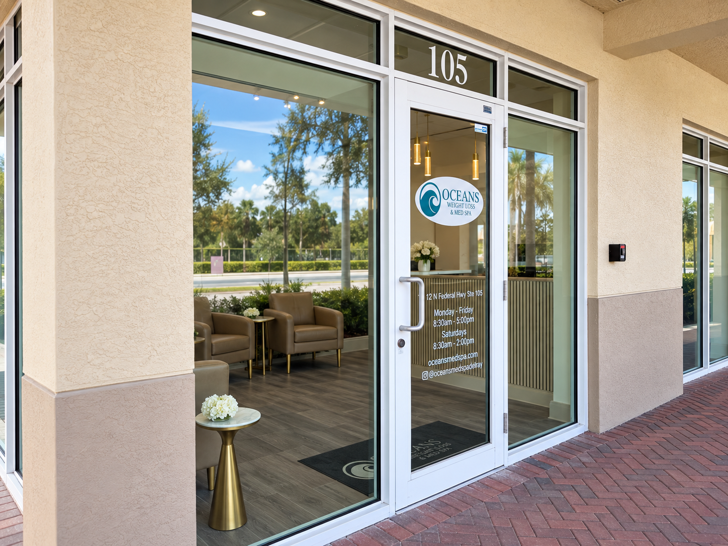 Oceans med spa serving Delray Beach Botox filler and weight loss patients